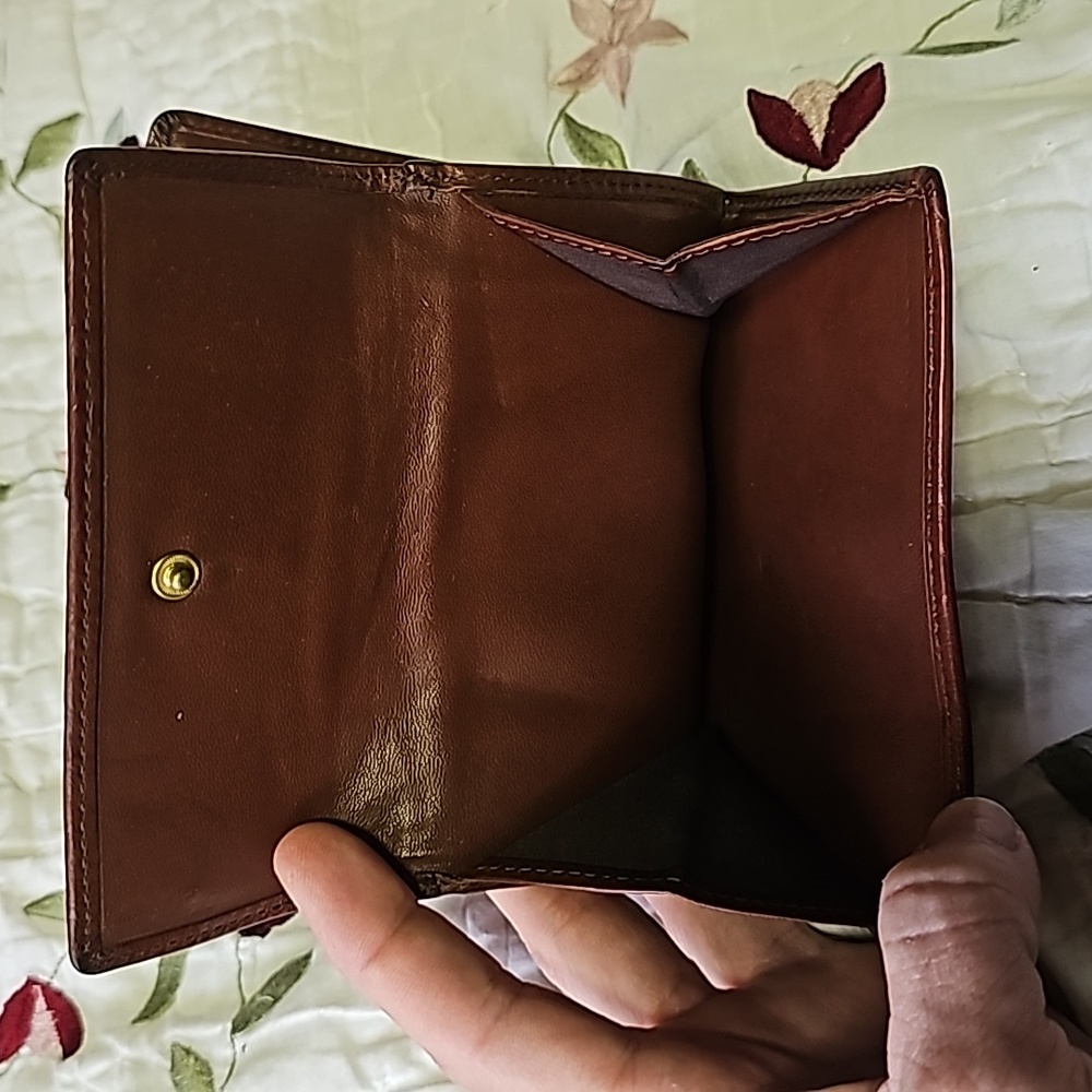 Coach Signature Leather Wallet - Picture 9 of 17